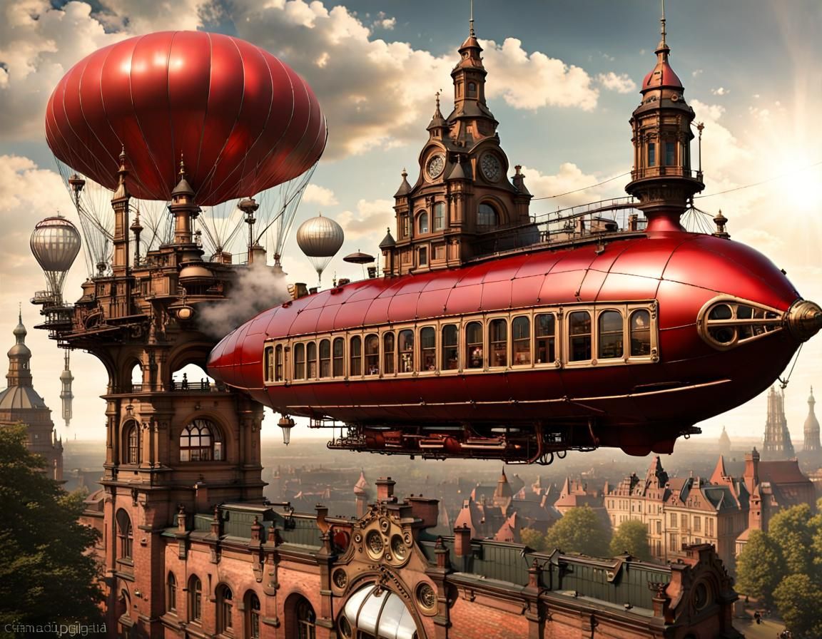 The watzit train blimp thingy! 3