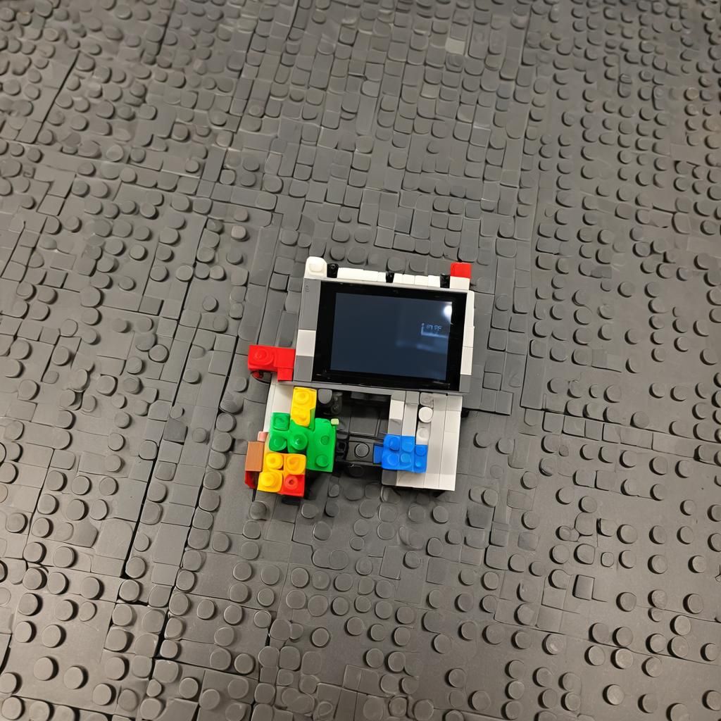 A nintendo switch as a LEGO build