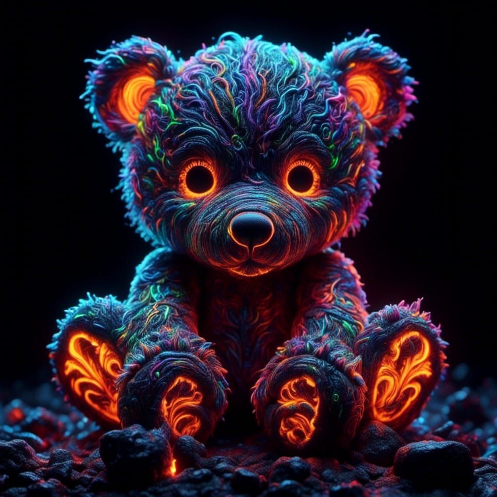 Neon Teddy 4