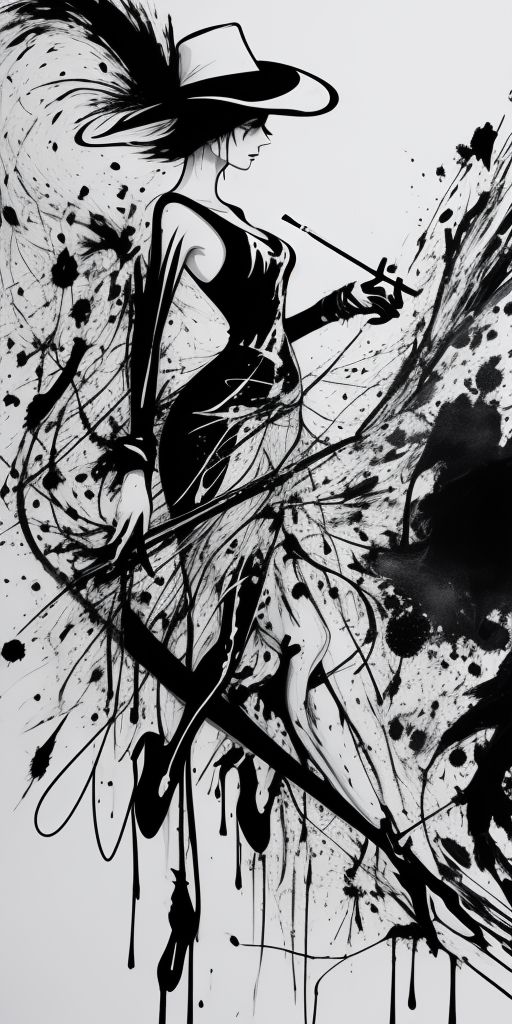 She was dripping elegance