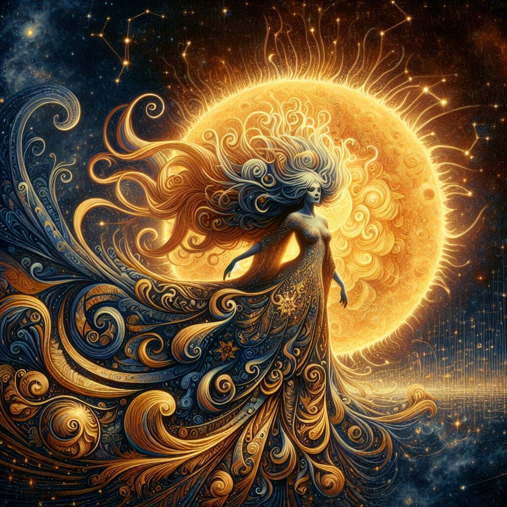 Woman in the Sun