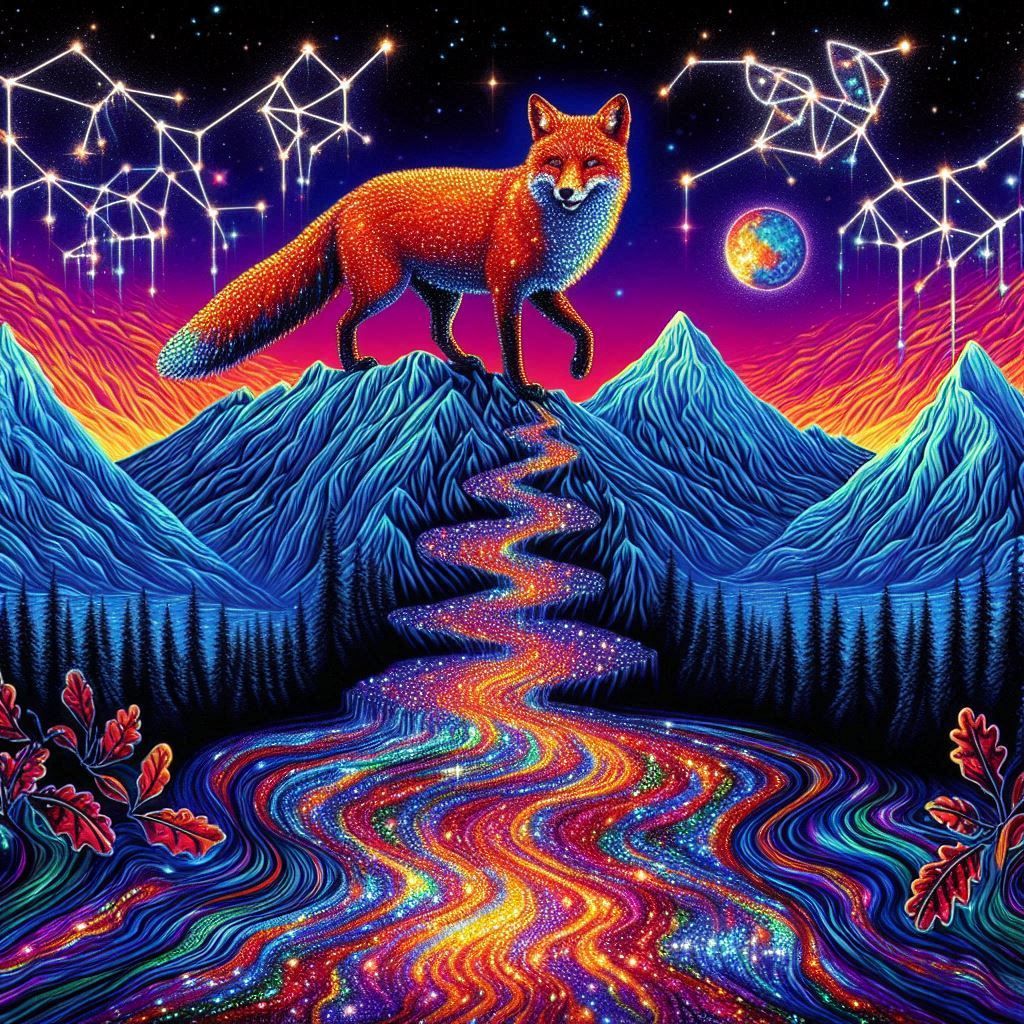 Sequin Fox