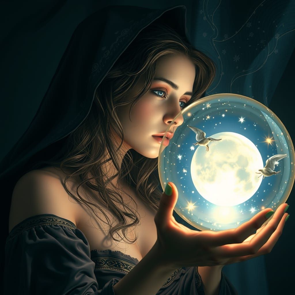 The Orb of Destiny  by @Amethystmoonsong