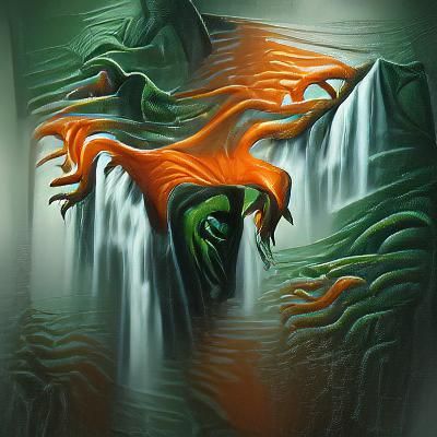 M.C. Escher waterfall