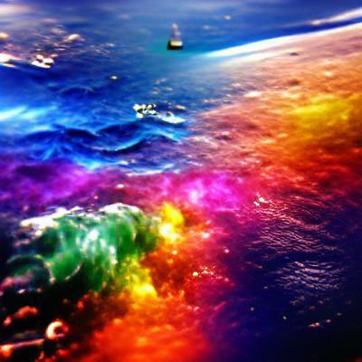 Ocean in space