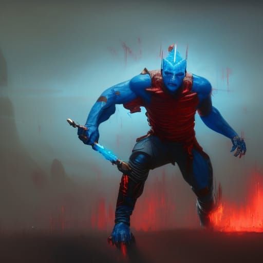 Yondu as a decepticon