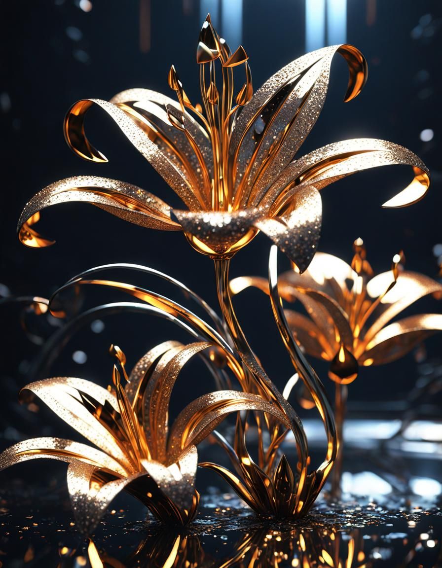 Metal Lilies   by @Haris