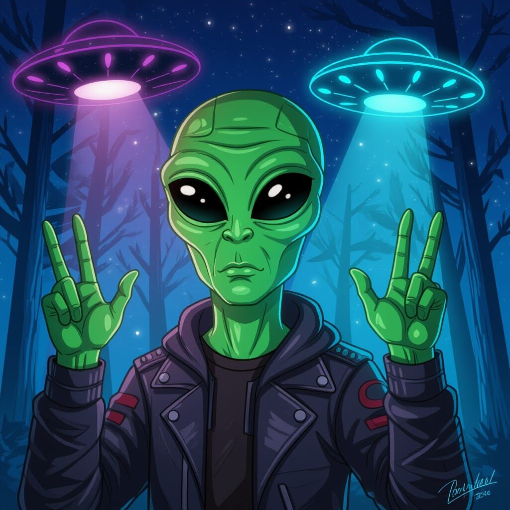 Abstract Image Generated From Emojis