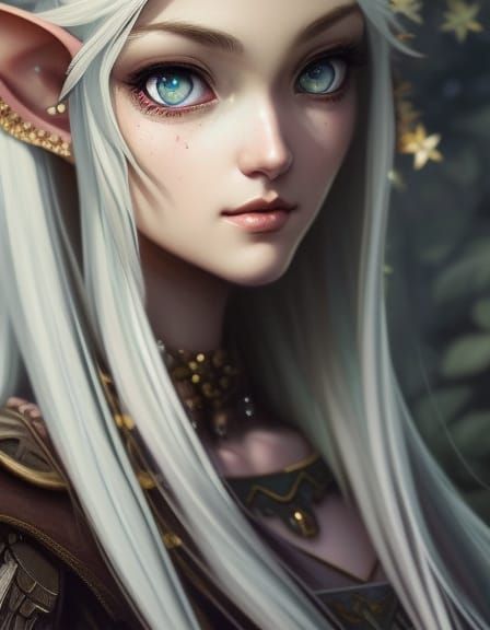 Elf Woman - AI Generated Artwork - NightCafe Creator