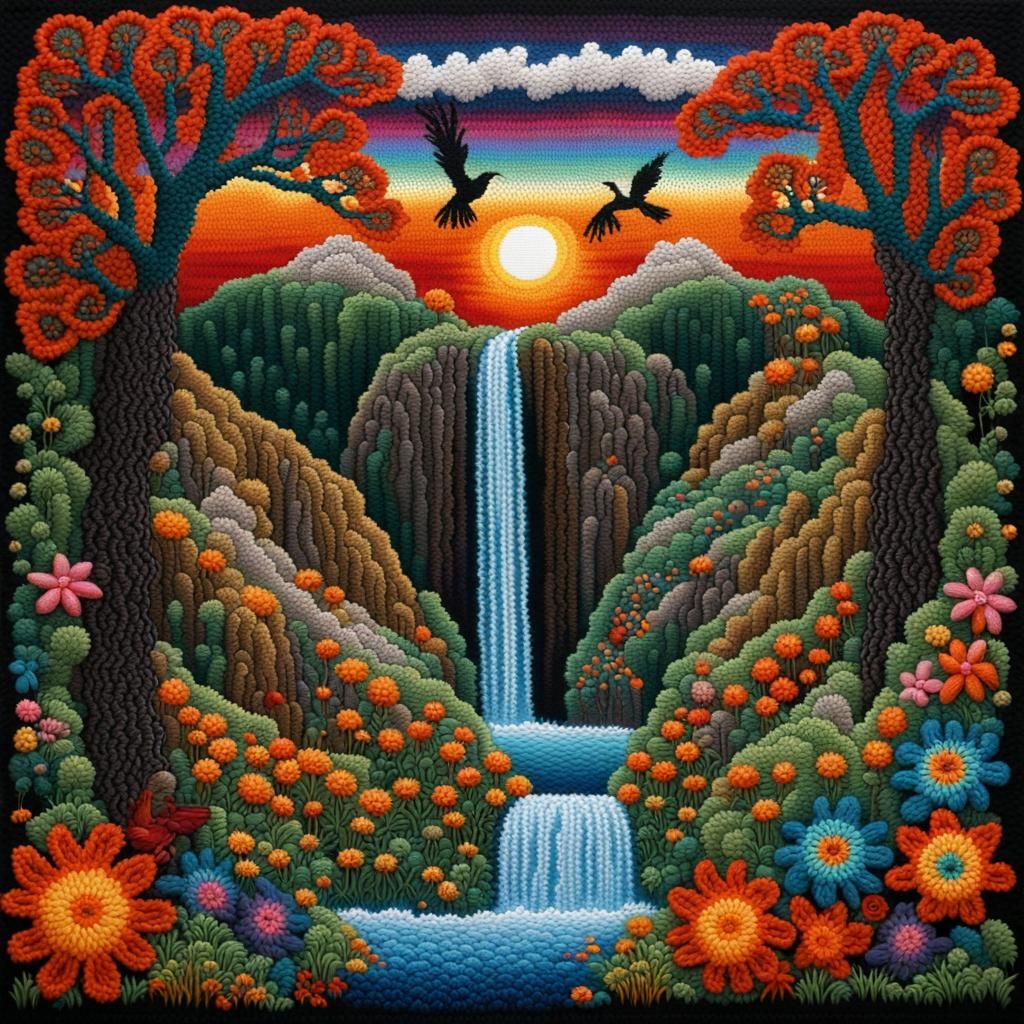 Enchanted forests and elemental beings, beautiful landscape ...  by @Bunnzo332