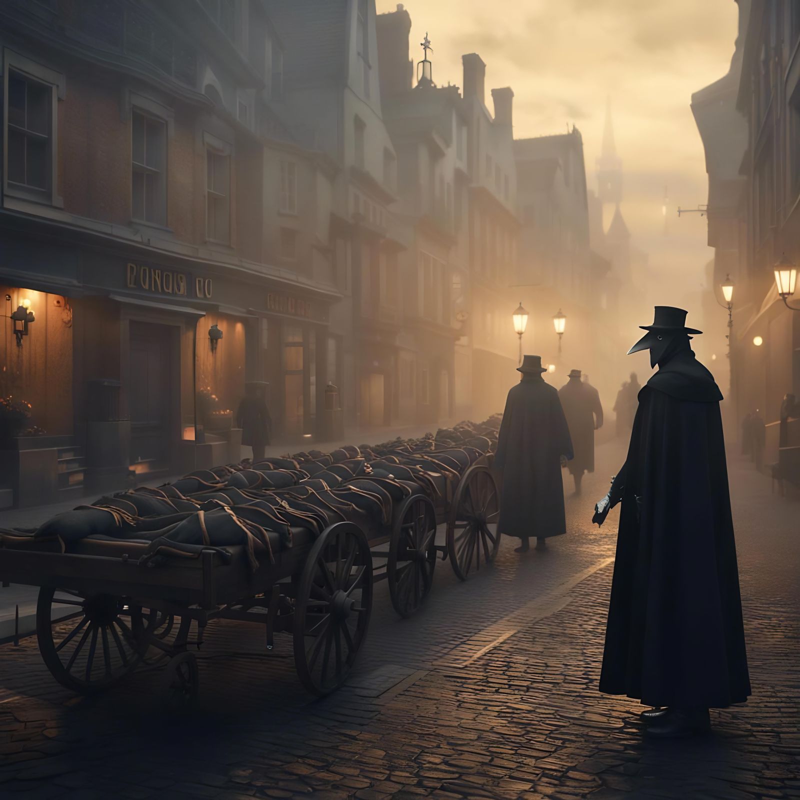 After A Visit From the Plague Doctor  by @Kai04