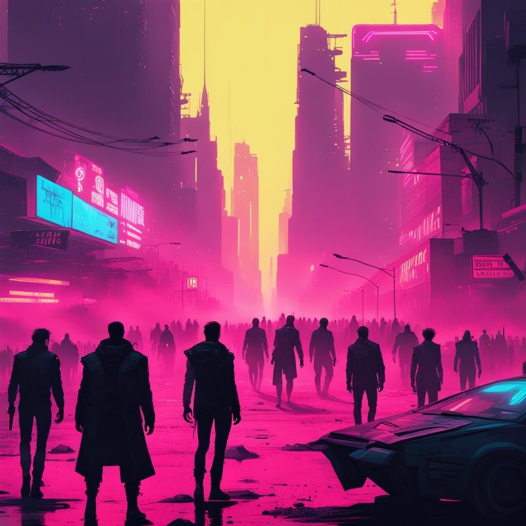 "Cyberpunk 2099 blade runner 2049 neon"