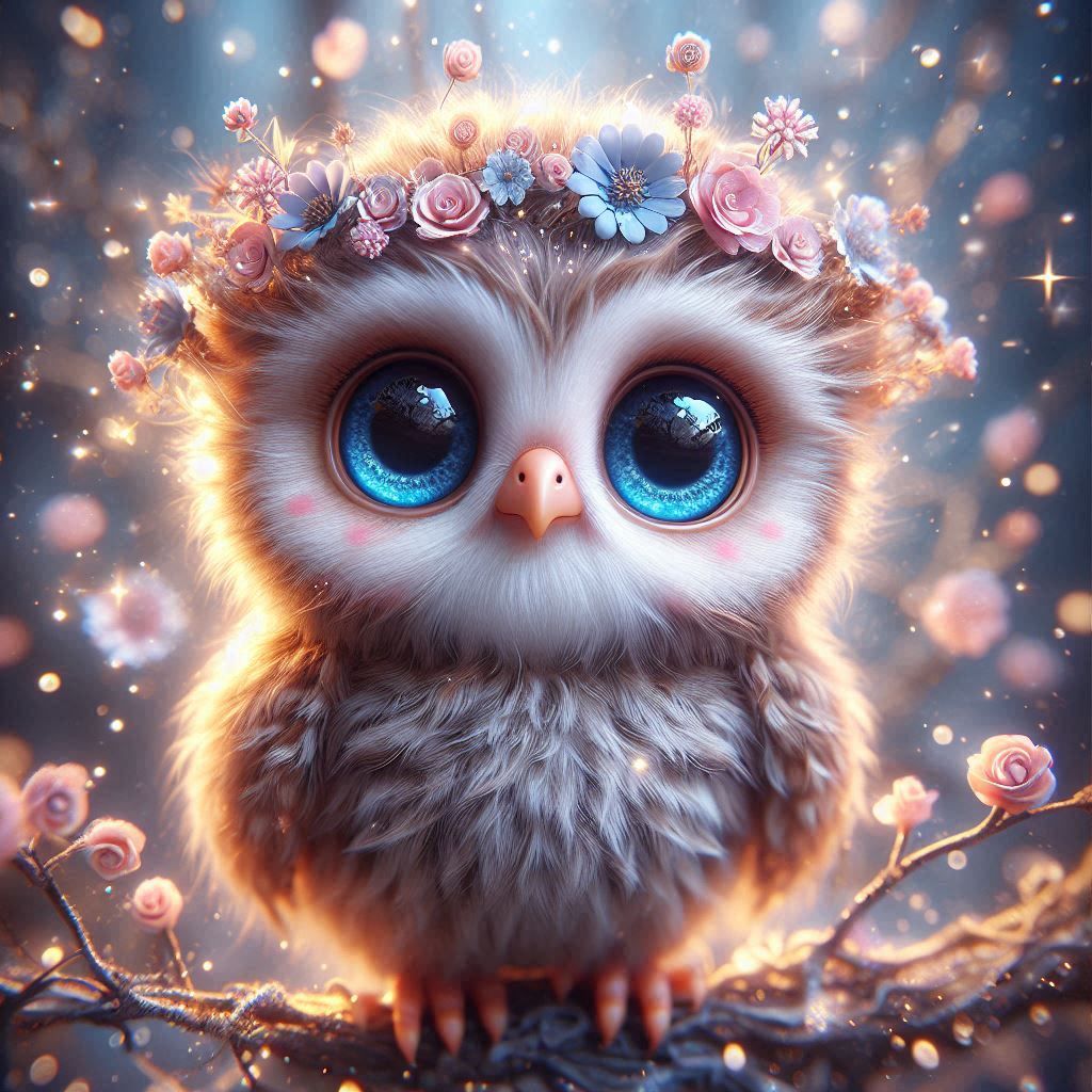 flower owl