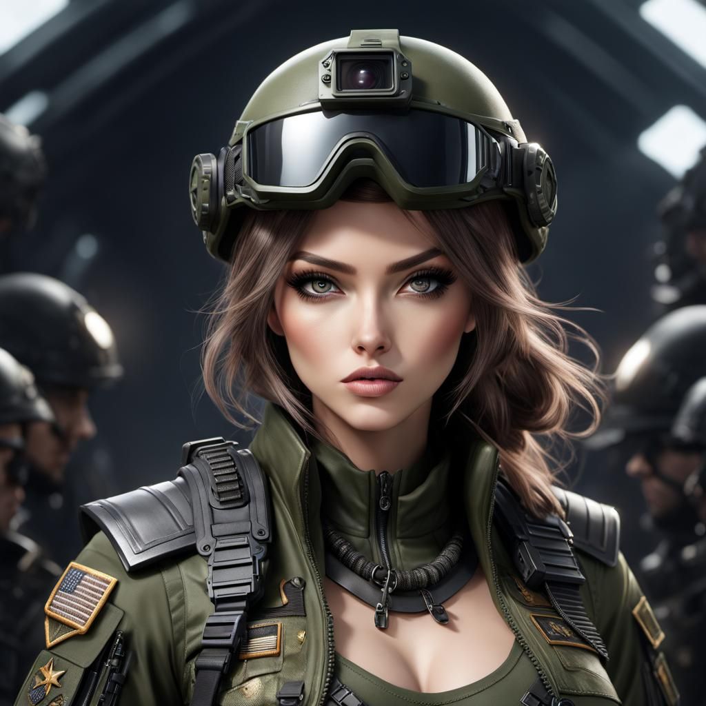 Badass soldiers - AI Generated Artwork - NightCafe Creator