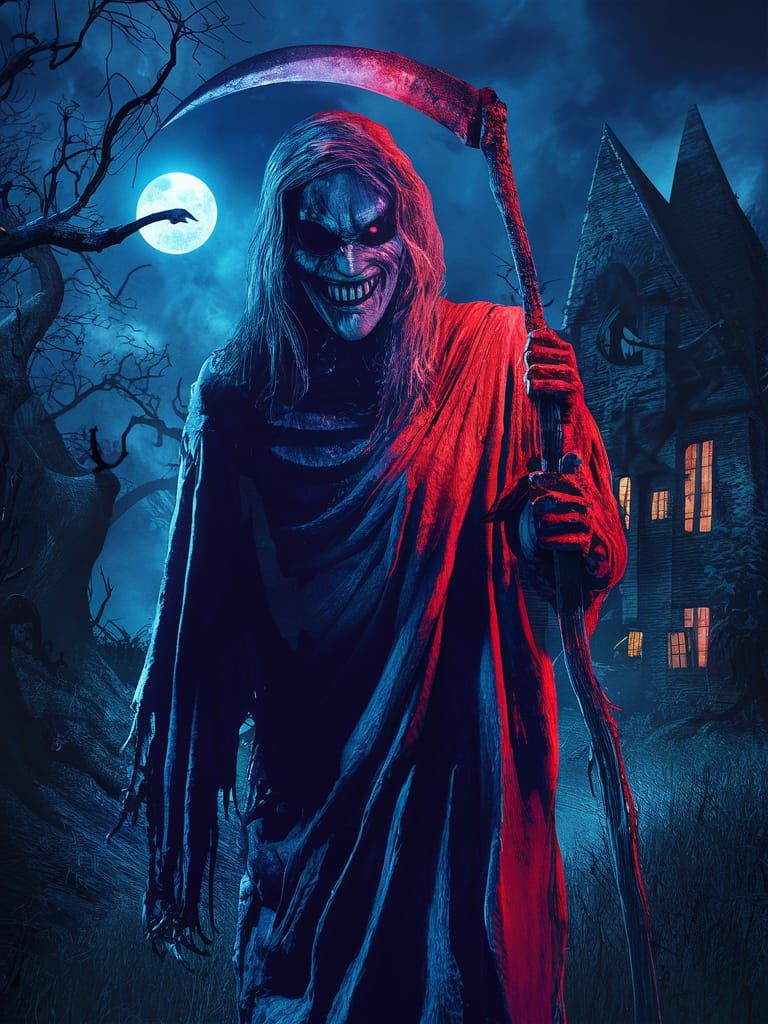 Ideogram is the only AI image generator that can draw a scythe properly! (though it has problems with excessive limbs - ...