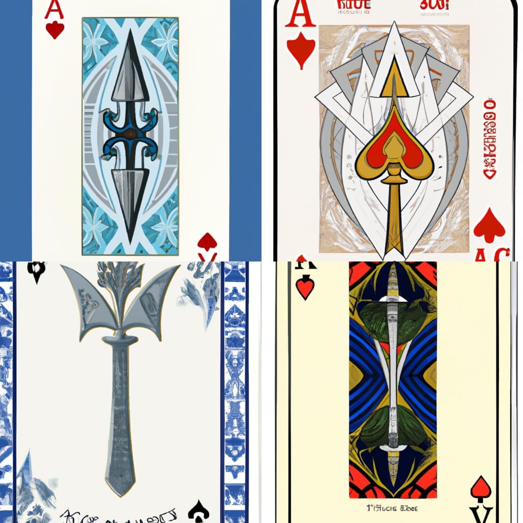 a single Tarot card AI Generated Artwork NightCafe Creator