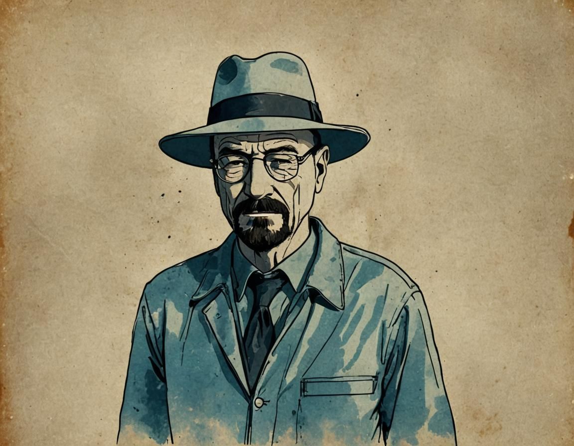 Anonymous Ray learning from Walter White making blue stuff