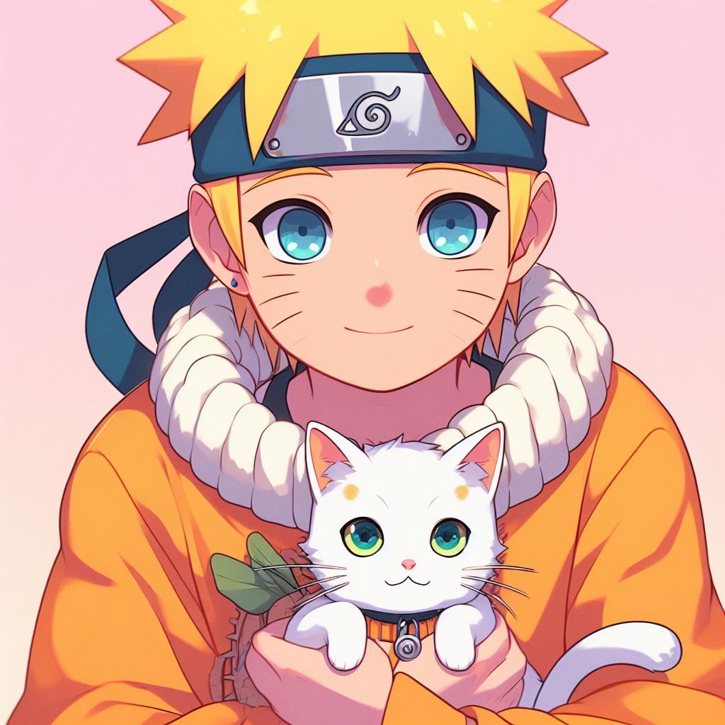 Naruto's Feline Companion
