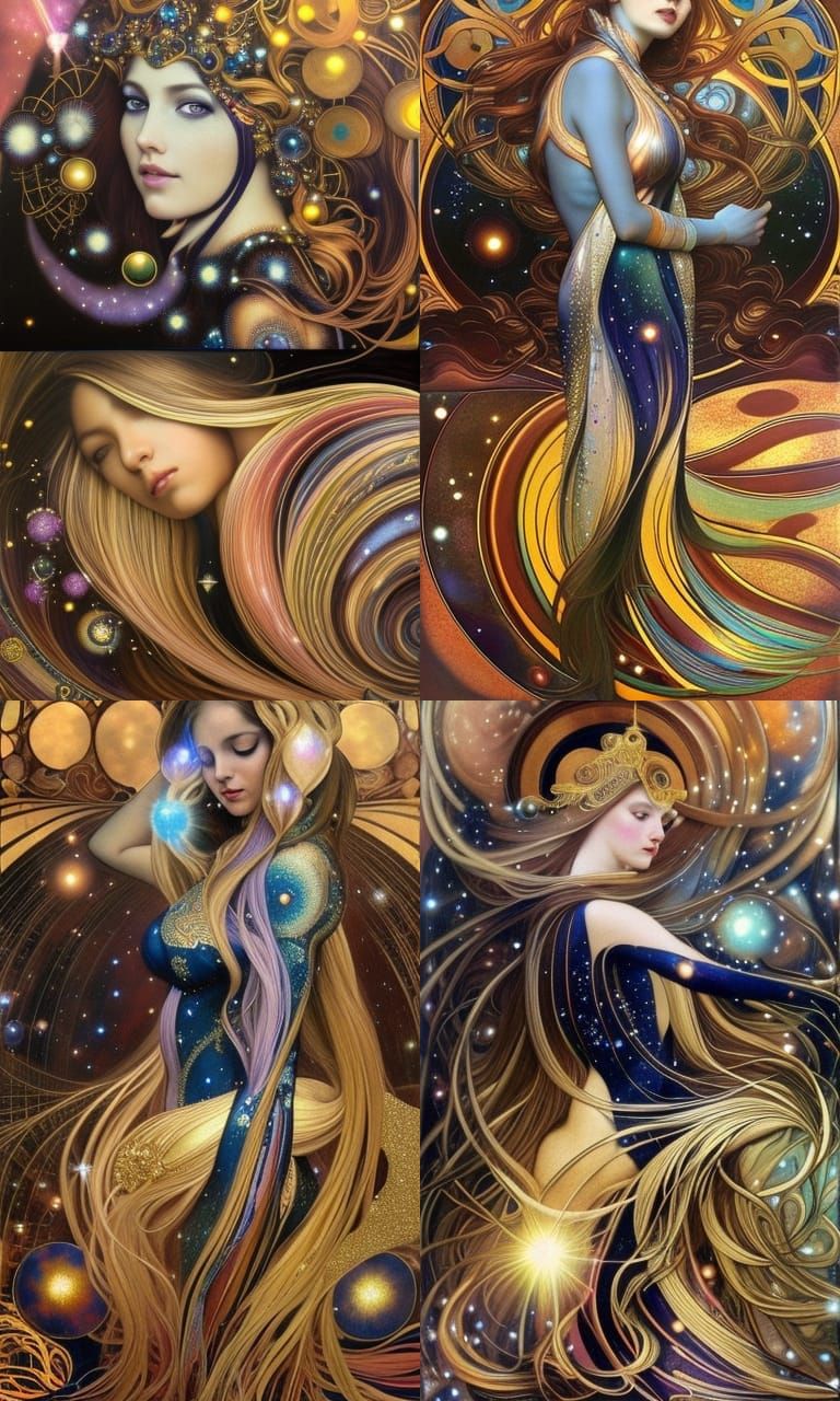 Galaxy goddesses…