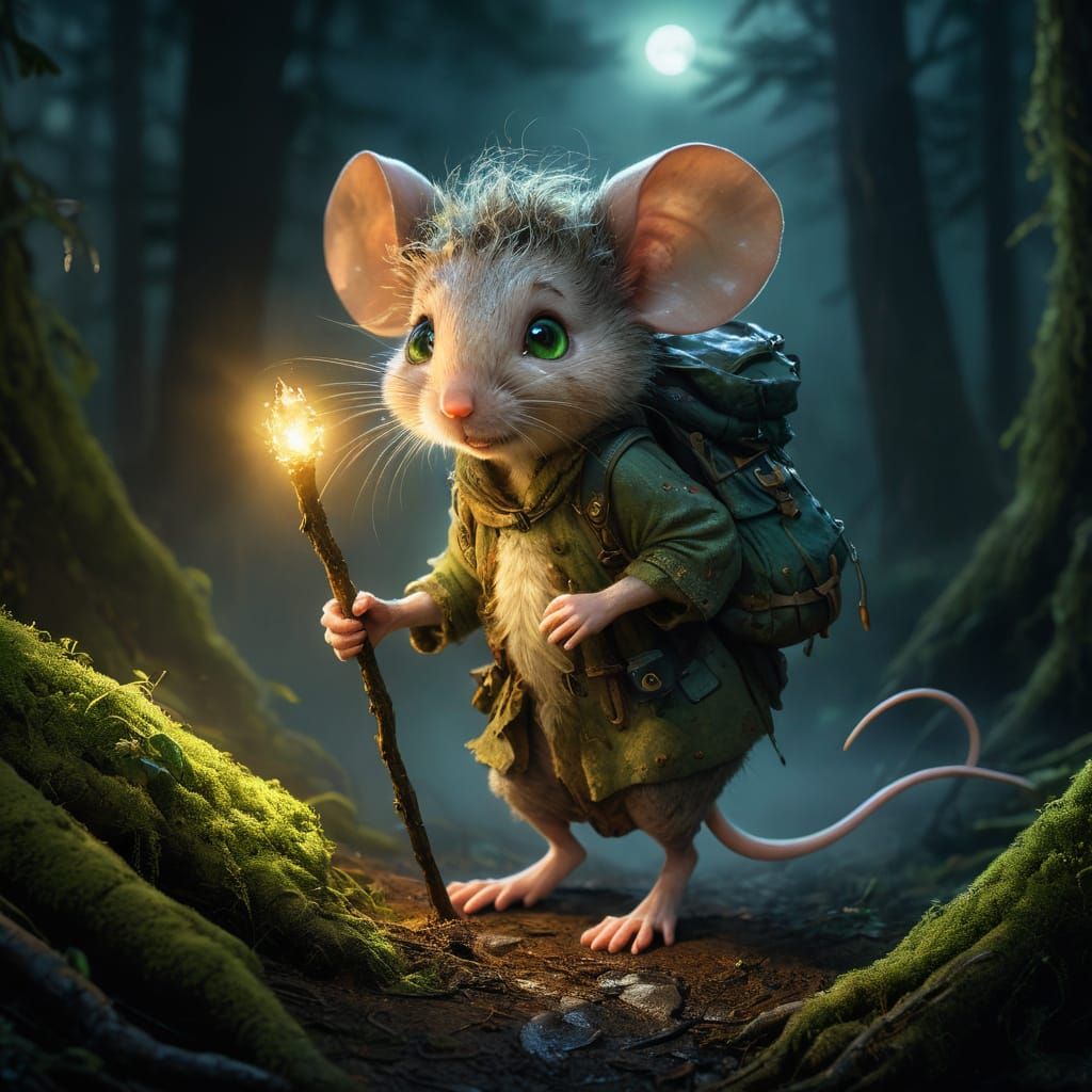 Traveling mage Mouse
