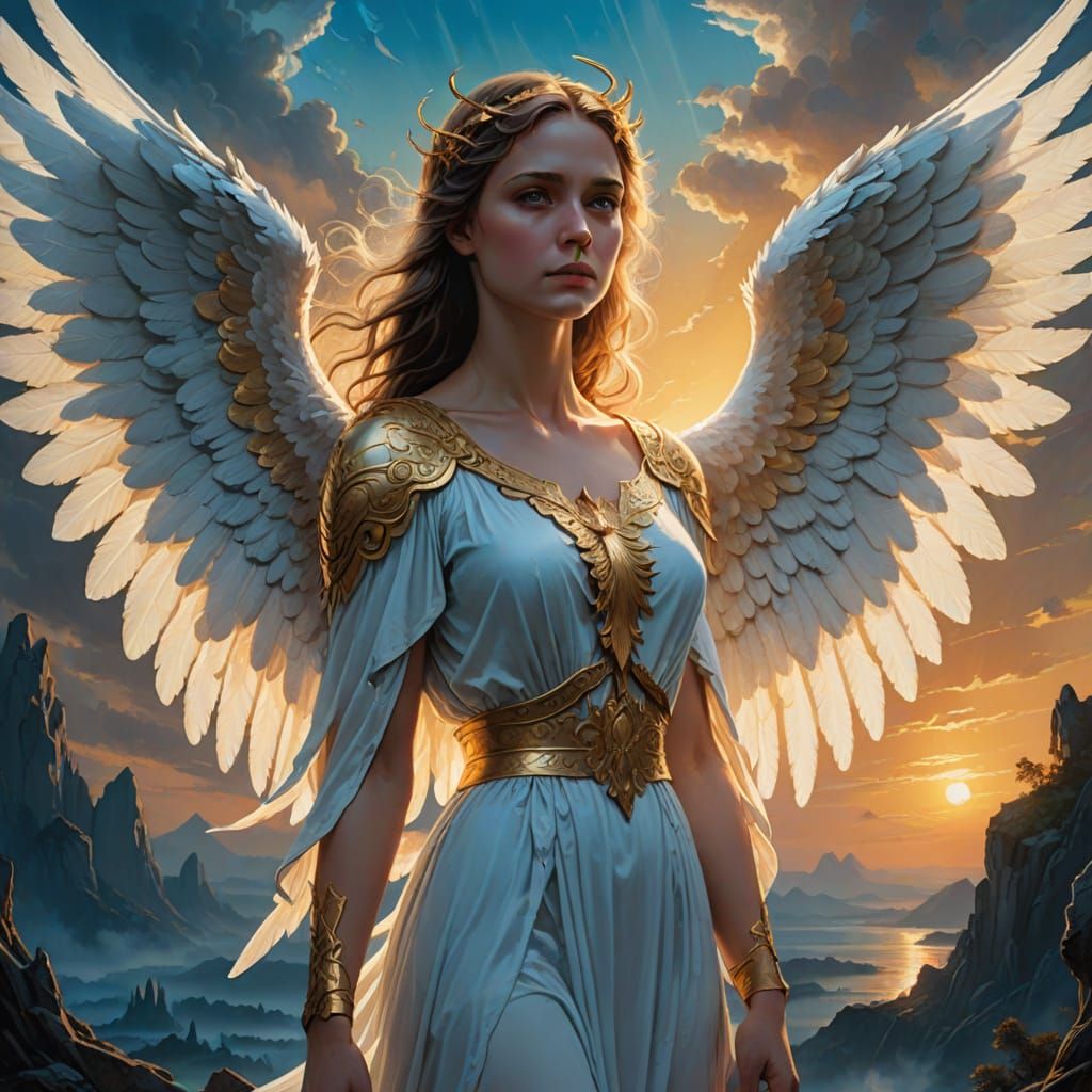 Angel  by @darkernights