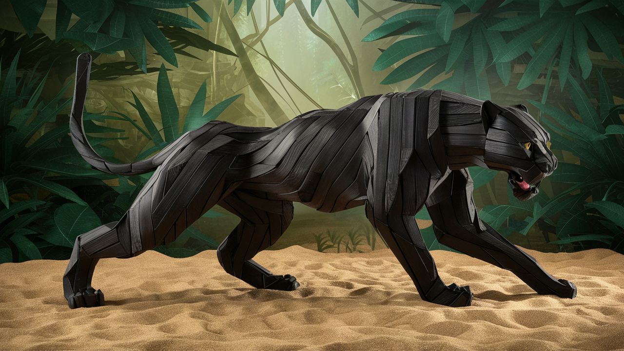 Black panthera
