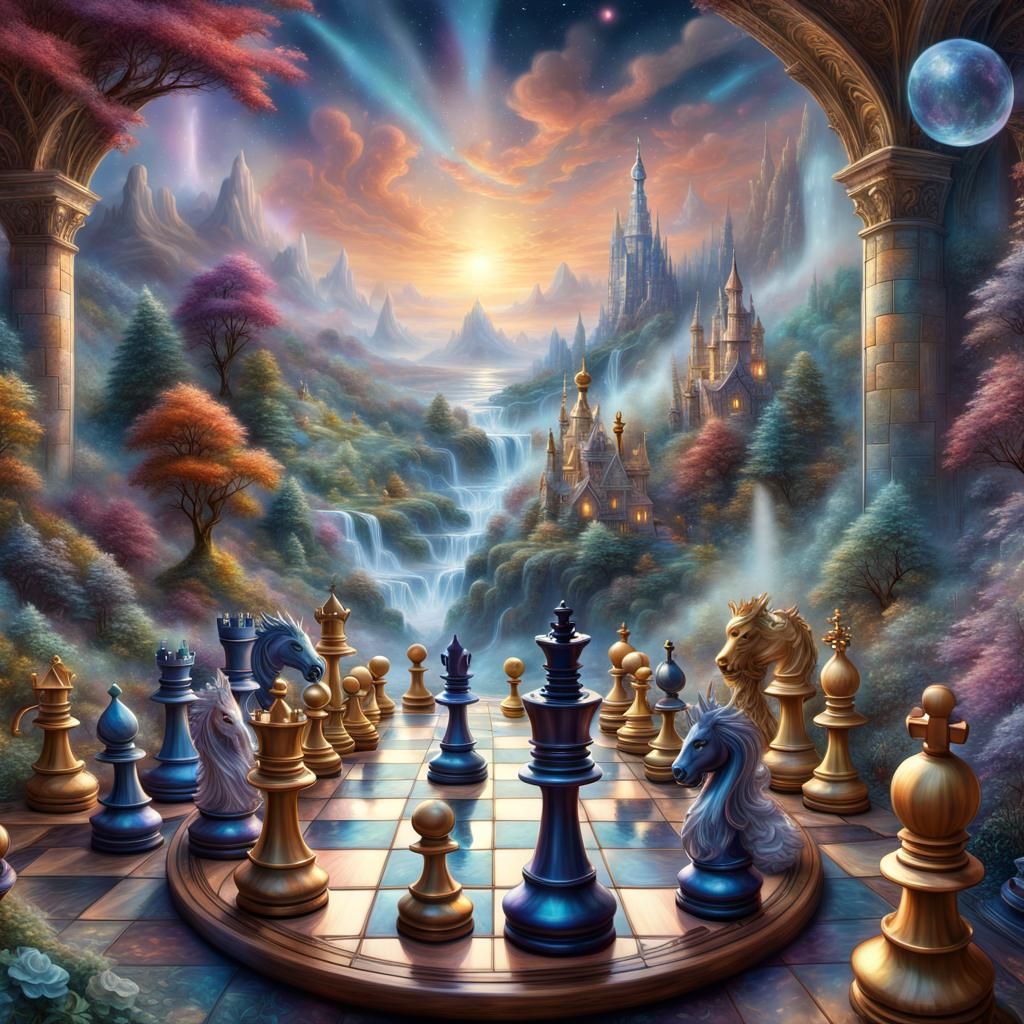 ethereal fantasy hyperdetailed mist Thomas Kinkade 8k resolu...