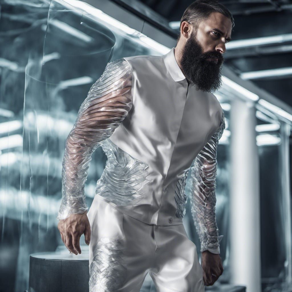 Industrial Tech Fashion: Silver Sea Inspired