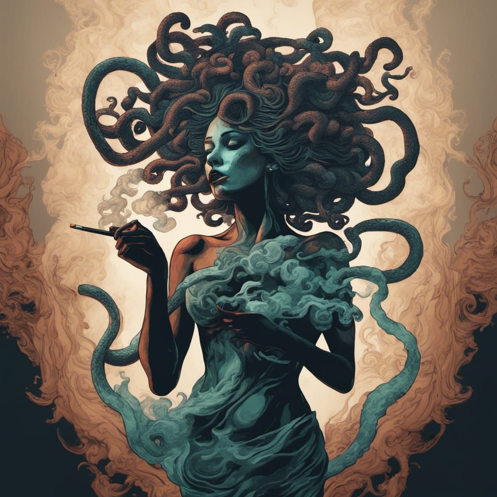 Middle Finger and Mascara