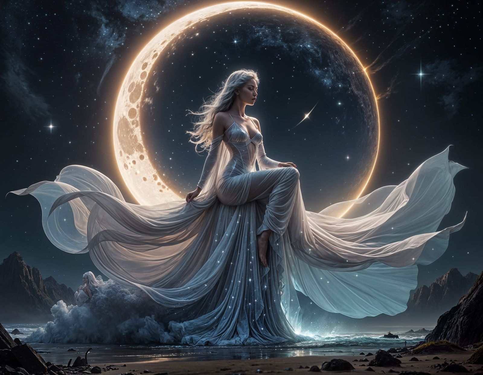 The Moon Goddess  by @IAD_88