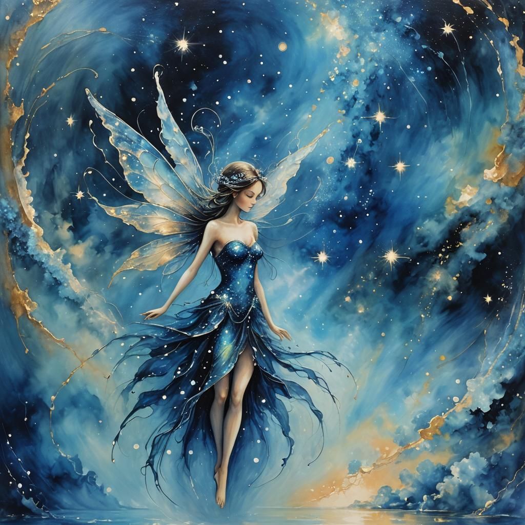 Night Fairy  by @Heleanna