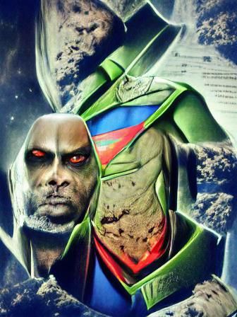 The Martian manhunter badass version