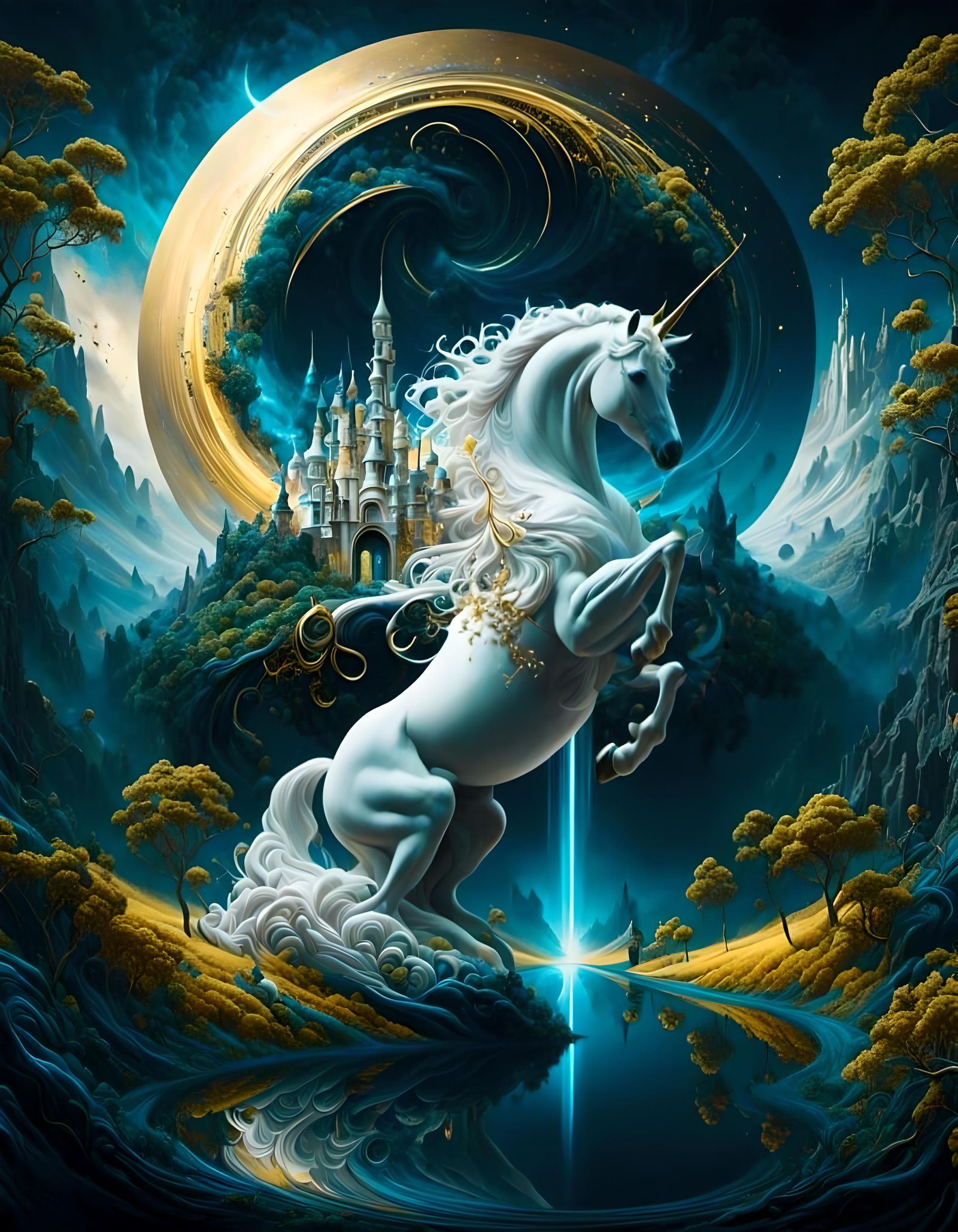 “Unicorn Dreams - A Show of Ultimate Strength and Power”  by @GRK_Astronomer