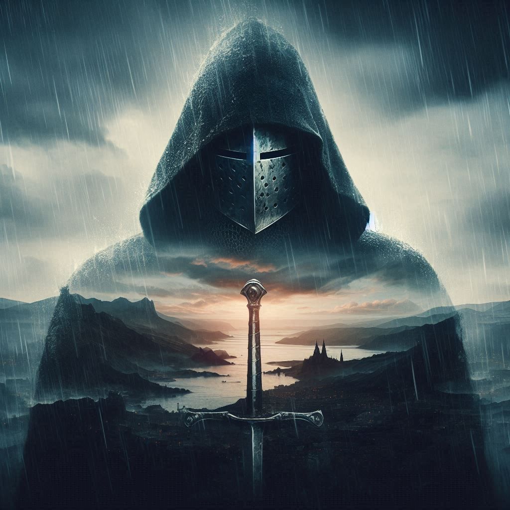 double exposure beautiful fantasy DALL-E 3 portrait landscap...