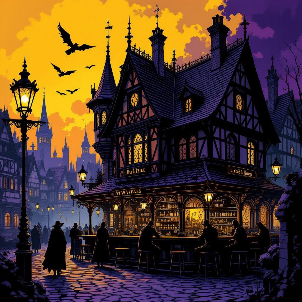 Taverns and Alleyways - Daily Challenge #1062  by @BillyD