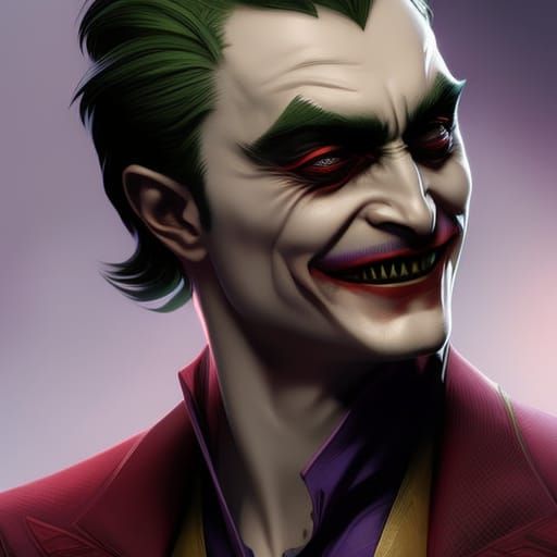 The Joker (Daniel Radcliffe) - AI Generated Artwork - NightCafe Creator