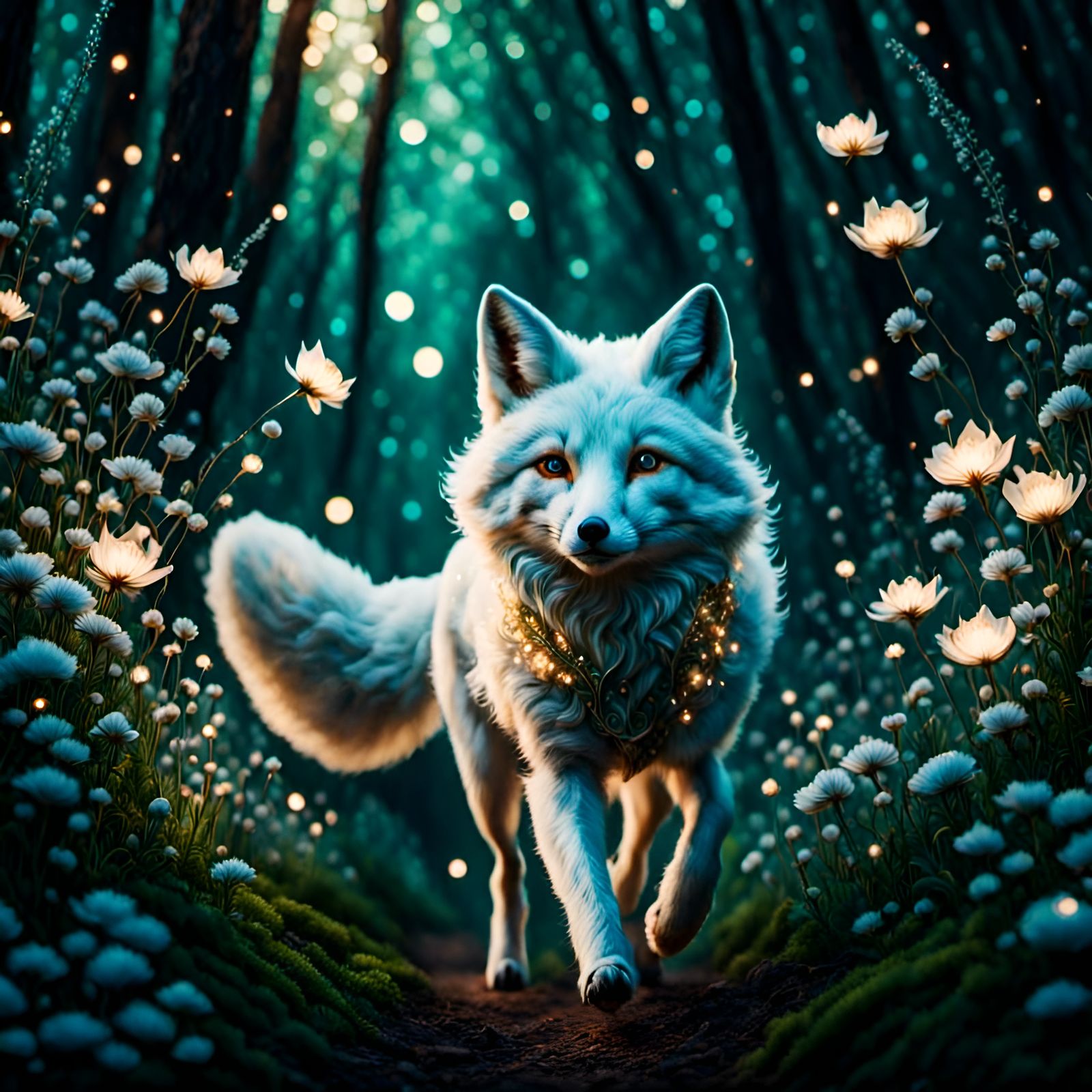 White fox