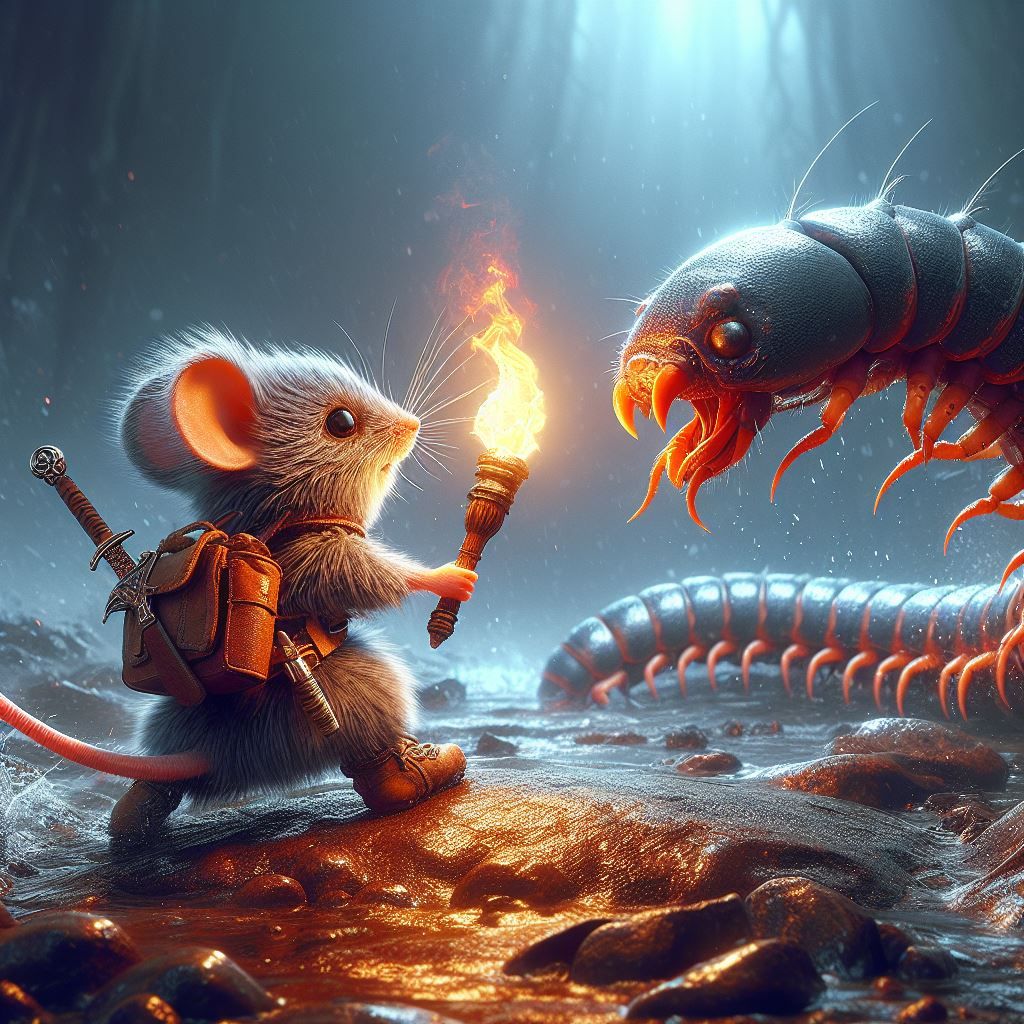 Wee little monster hunter