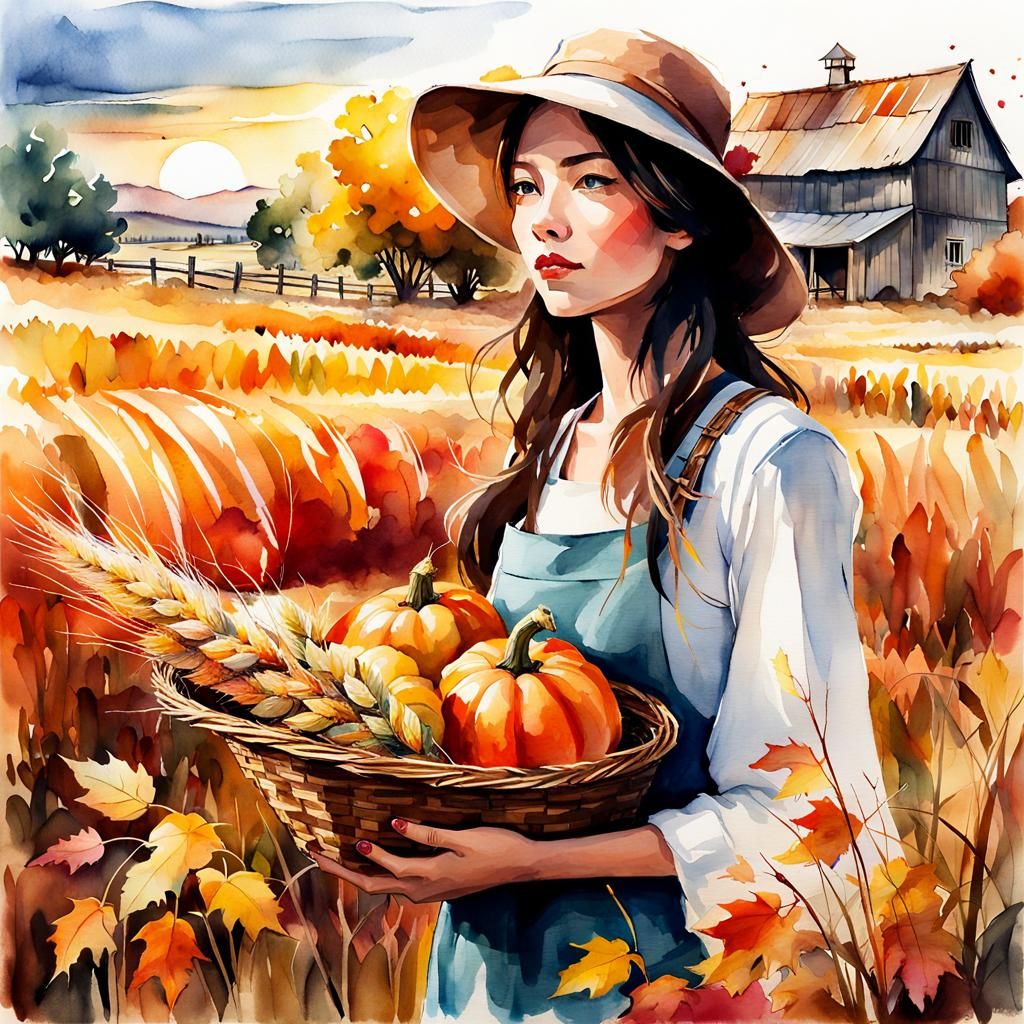 Fall Harvest   by @Sun-star