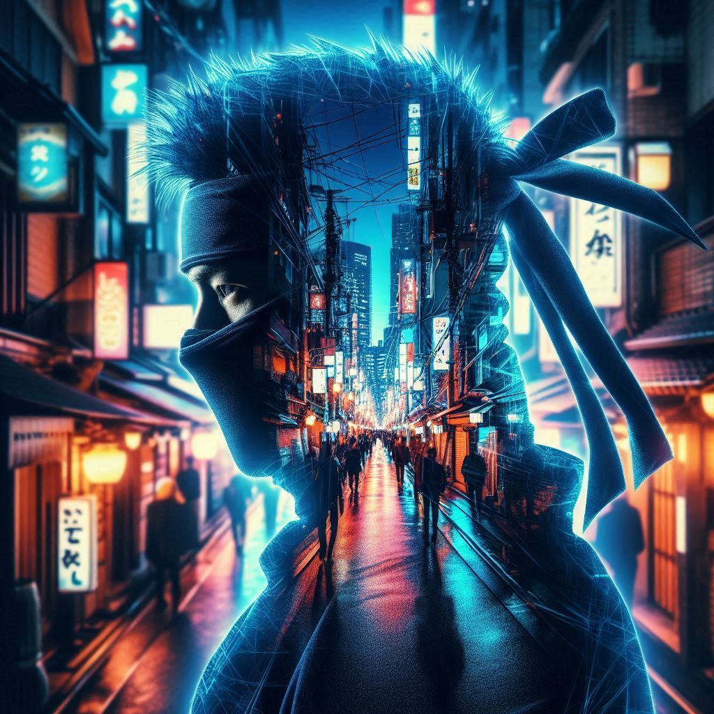 double exposure beautiful fantasy portrait landscape..