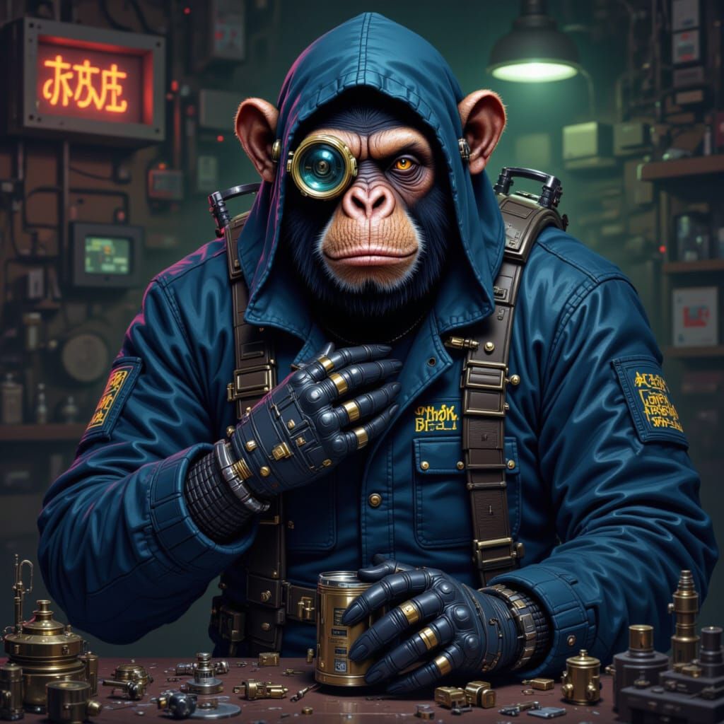 <lora:Cyberpunk Style:1.2>

The Arcade Repair Tech