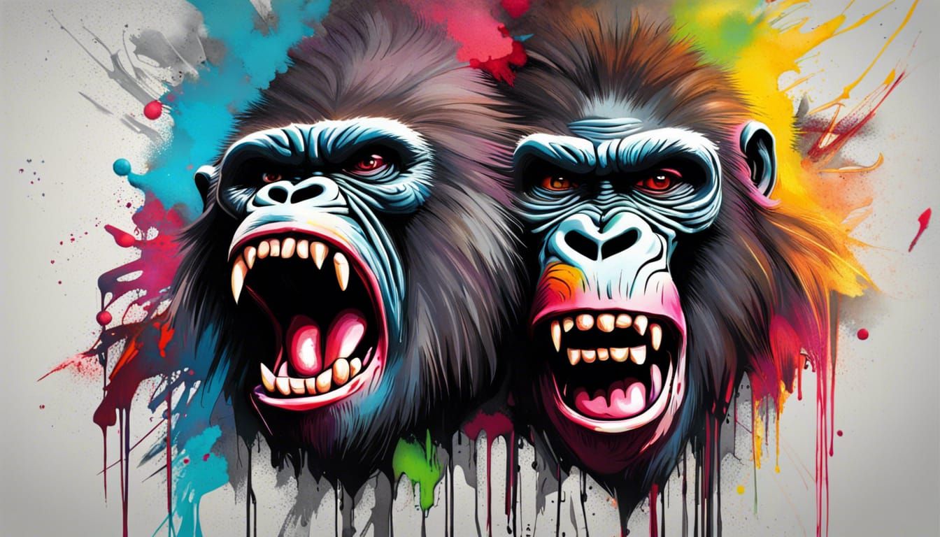 Angry Gorilla