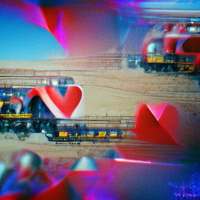 Love train #film #film 8K 3D #film abstract