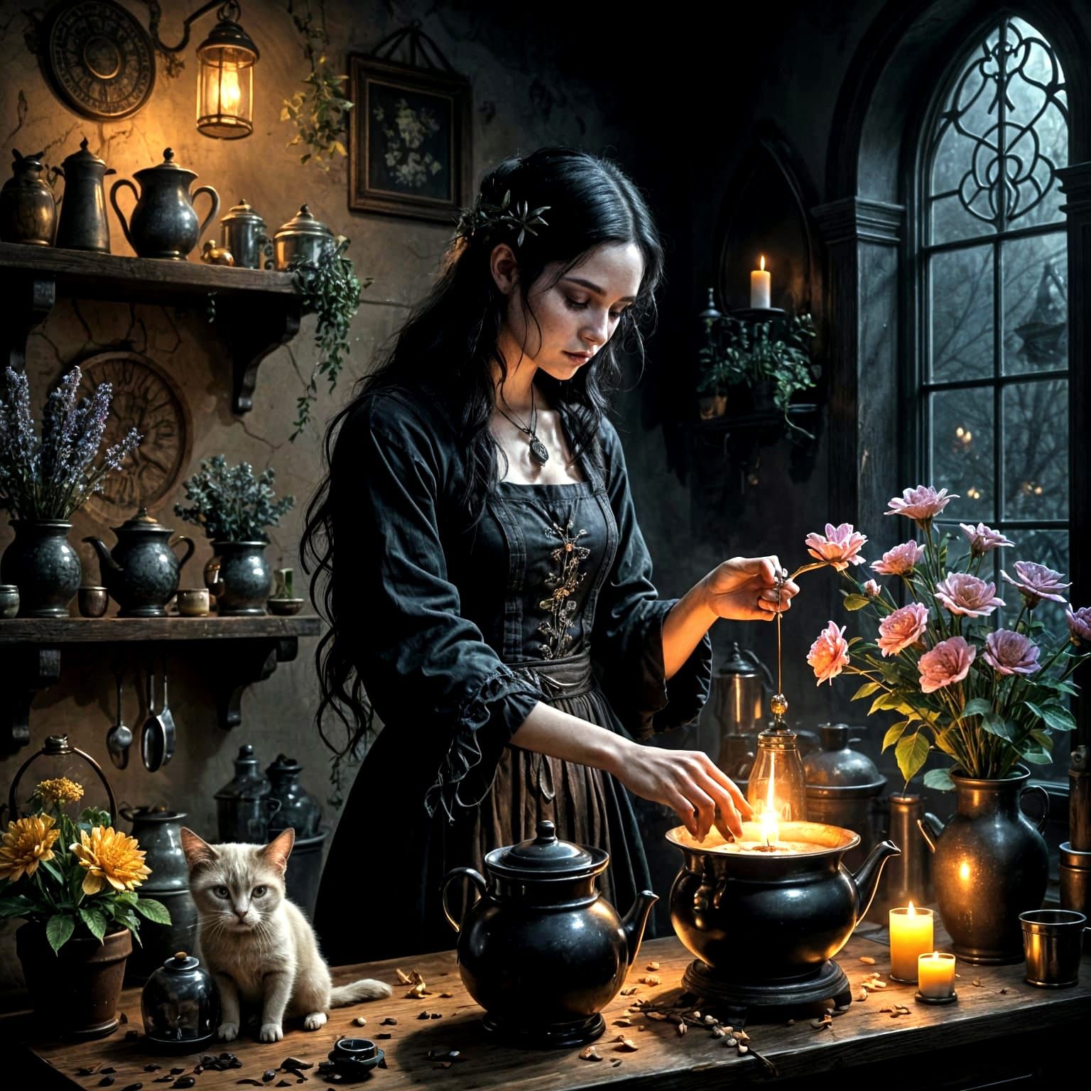 Midnight Botanica  by @Pjrockey