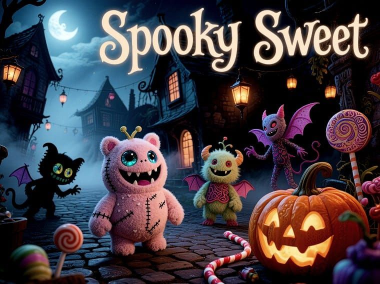 10/25/2025-Super Cute Creepy Monsters Art By Archangel Tara