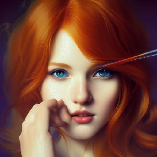 A Brush Stroke of Genius AI Generated Artwork NightCafe Creator