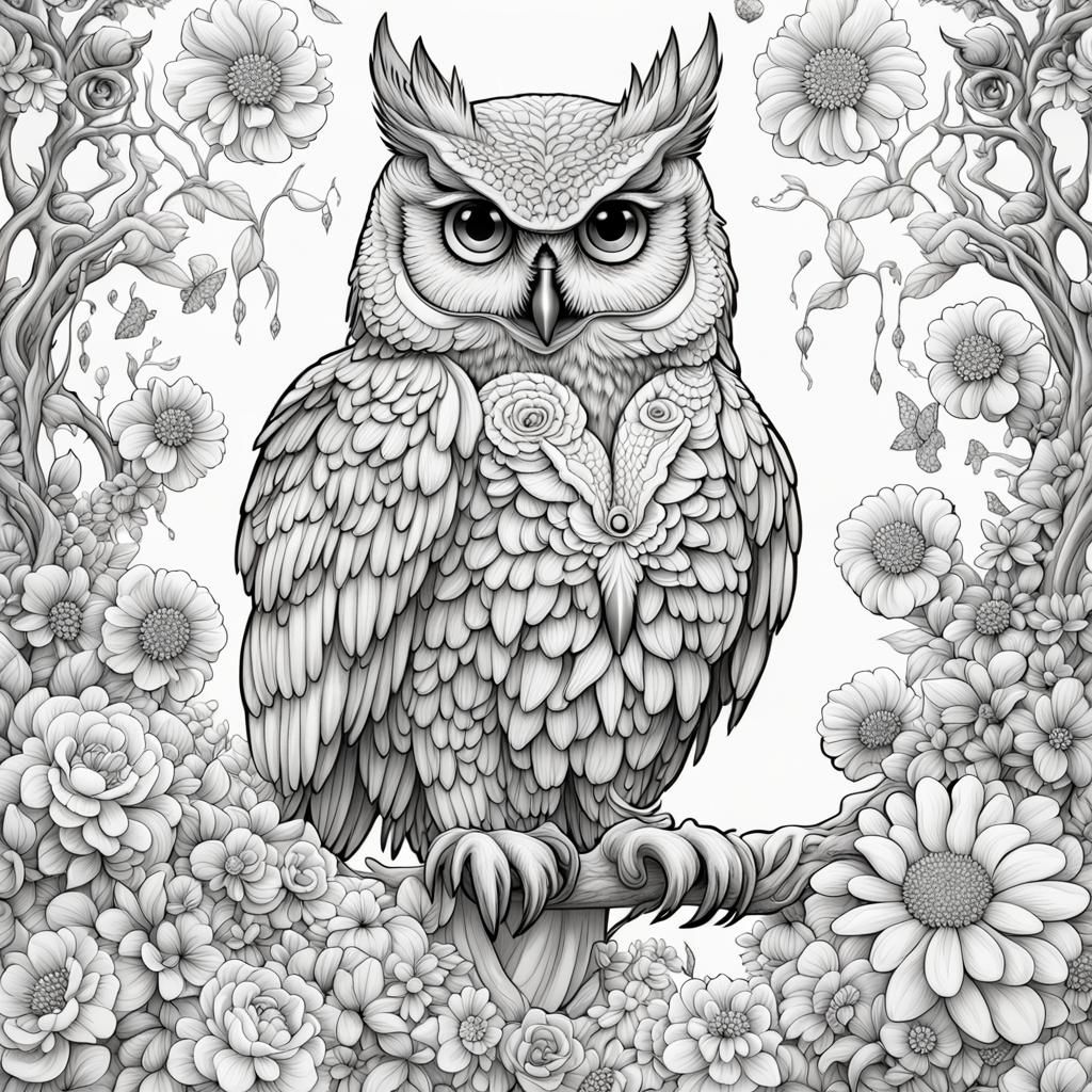 Owl  by @Angel