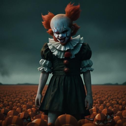 Pennywise eating children