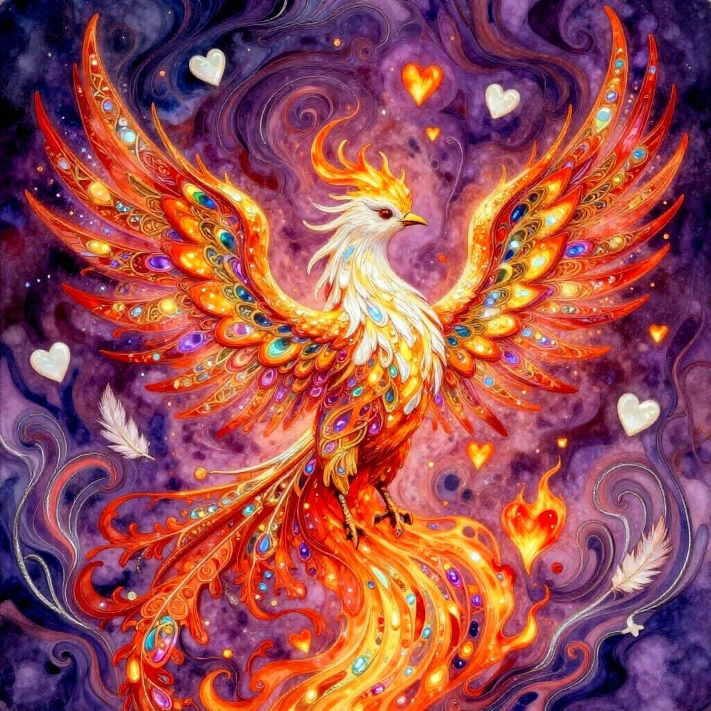 Phönix   by @Tanja Isa Fee