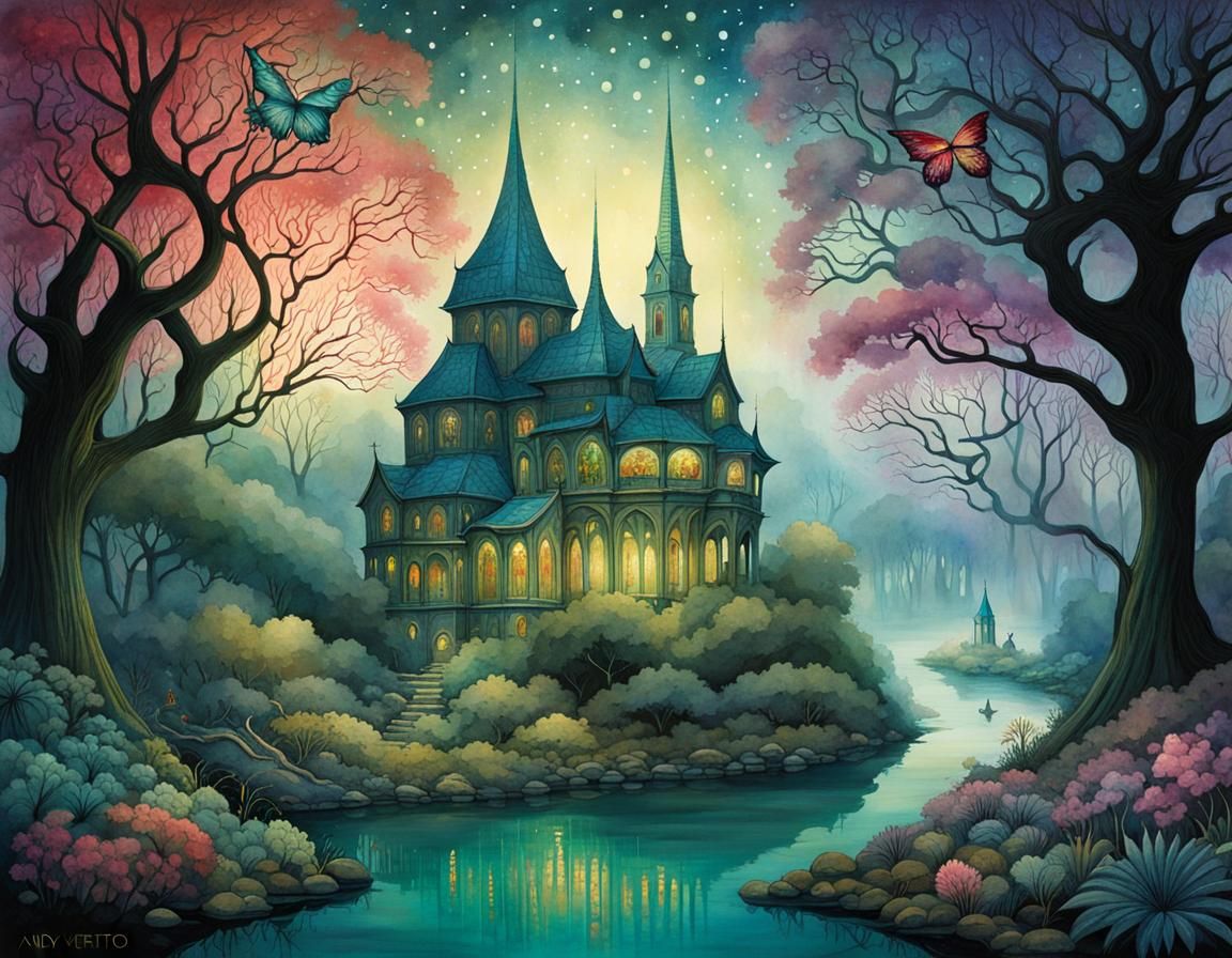 Hidden place - AI Generated Artwork - NightCafe Creator